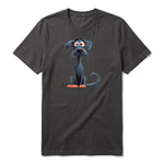 T-shirt Dog graphic 0051 - Dark Gray