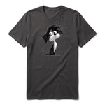 T-shirt Dog graphic 0052 - Dark Gray