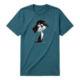 T-shirt Dog graphic 0052 - Deep Teal