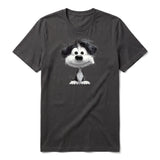 T-shirt Dog graphic 0053 - Dark Gray