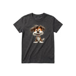 T-shirt Dog graphic 0054 - Dark Gray