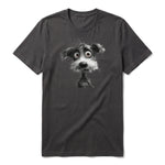 T-shirt Dog graphic 0056 - Dark Gray