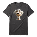 T-shirt Dog graphic 0057 - Dark Gray