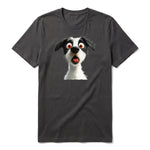 T-shirt Dog graphic 0058 - Dark Gray