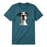 T-shirt Dog graphic 0058 - Deep Teal