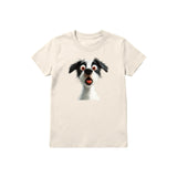 T-shirt Dog graphic 0058 - Natural