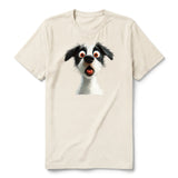 T-shirt Dog graphic 0058 - Natural