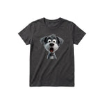 T-shirt Dog graphic 0059 - Dark Gray