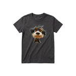 T-shirt Dog graphic 0061 - Dark Gray