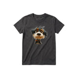 T-shirt Dog graphic 0061 - Dark Gray