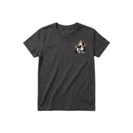 T-shirt Dog graphic 0062 - Dark Gray