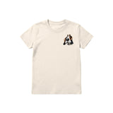 T-shirt Dog graphic 0062 - Natural