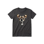 T-shirt Dog graphic 0063 - Dark Gray