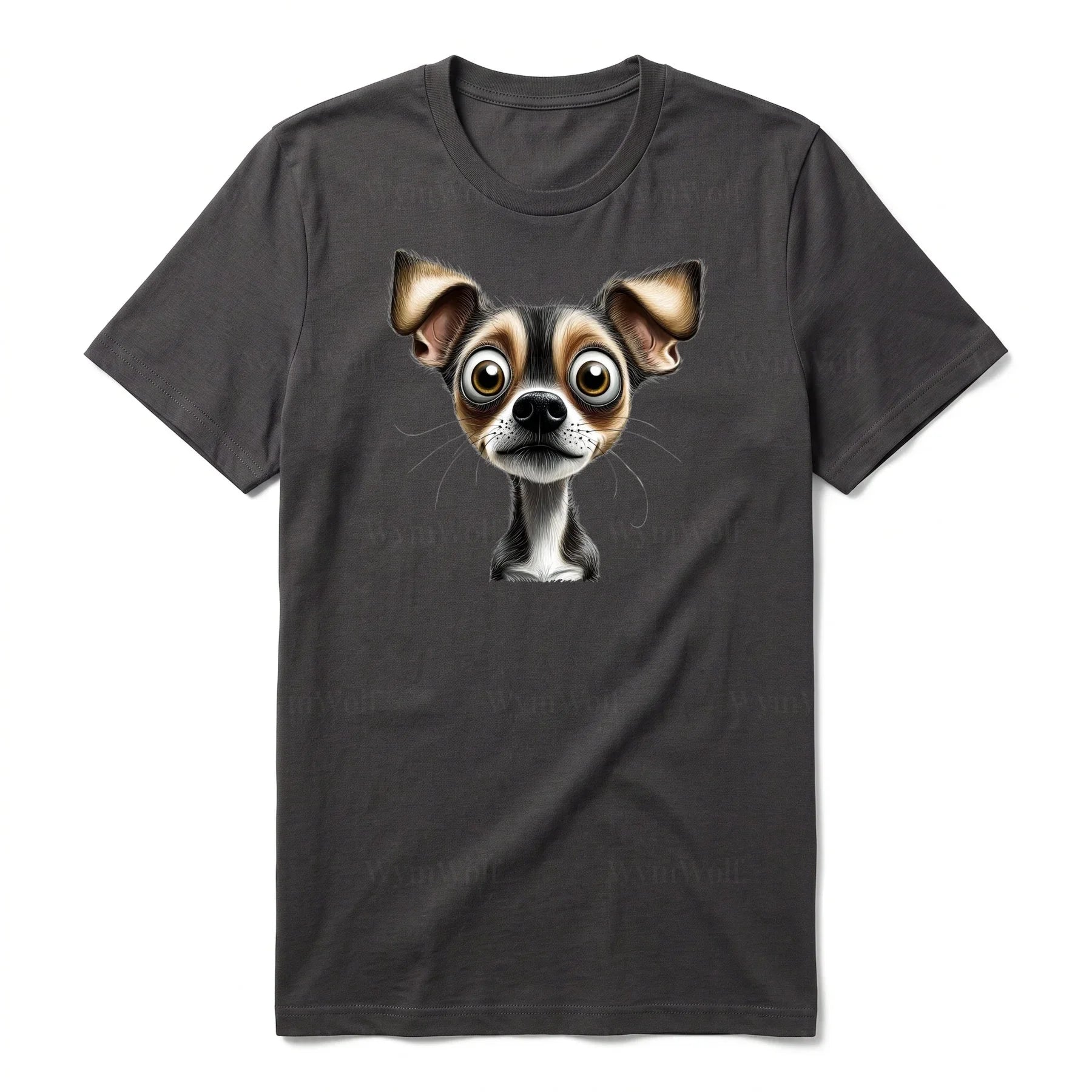 T-shirt Dog graphic 0063 - Dark Gray