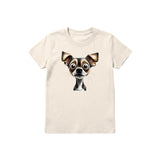 T-shirt Dog graphic 0063 - Natural