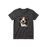 T-shirt Dog graphic 0064 - Dark Gray