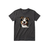T-shirt Dog graphic 0064 - Dark Gray