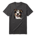 T-shirt Dog graphic 0064 - Dark Gray