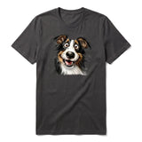 T-shirt Dog graphic 0064 - Dark Gray
