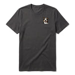 T-shirt Dog graphic 0064 - Dark Gray