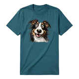 T-shirt Dog graphic 0064 - Deep Teal