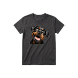 T-shirt Dog graphic 0065 - Dark Gray