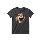 T-shirt Dog graphic 0066 - Dark Gray