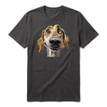 T-shirt Dog graphic 0066 - Dark Gray