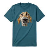 T-shirt Dog graphic 0066 - Deep Teal