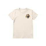 T-shirt Dog graphic 0066 - Natural
