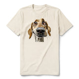 T-shirt Dog graphic 0066 - Natural