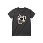 T-shirt Dog graphic 0067 - Dark Gray