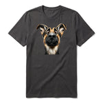 T-shirt Dog graphic 0068 - Dark Gray