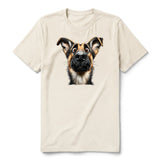 T-shirt Dog graphic 0068 - Natural