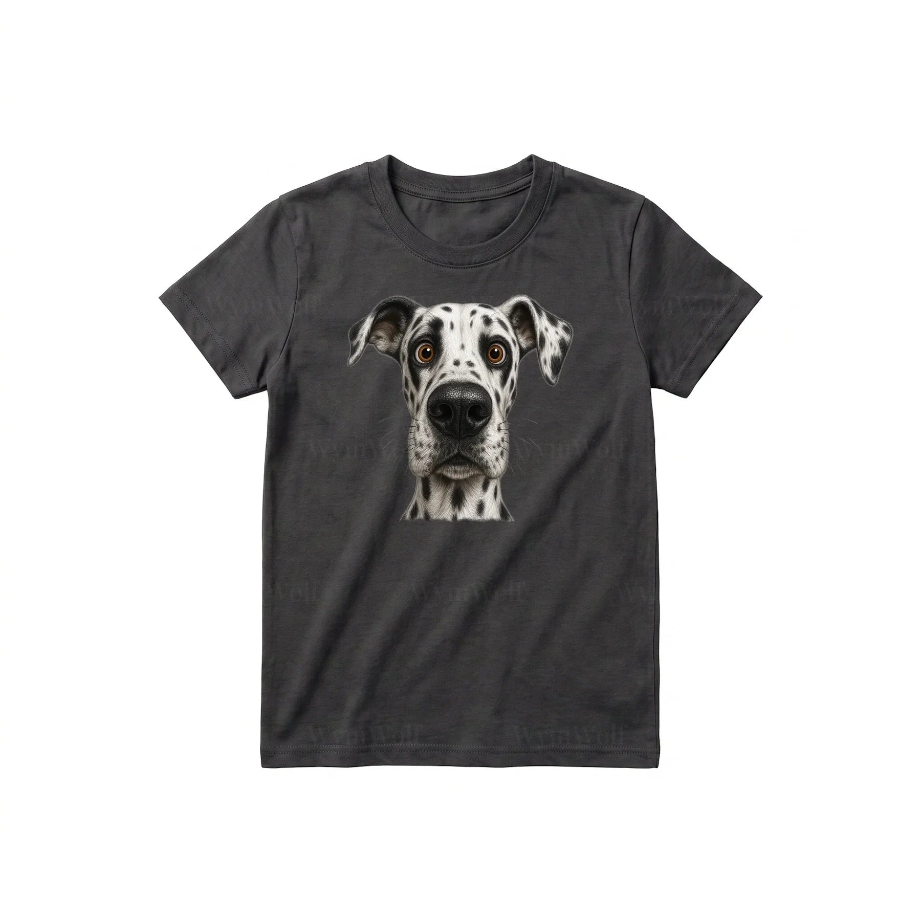T-shirt Dog graphic 0069 - Dark Gray