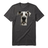 T-shirt Dog graphic 0069 - Dark Gray