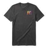 T-shirt Quirky Bird graphic 0001 - Dark Gray
