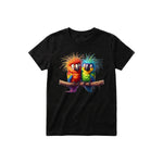 T-shirt Quirky Bird graphic 0002
