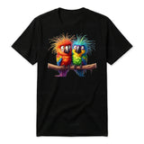 T-shirt Quirky Bird graphic 0002