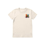 T-shirt Quirky Bird graphic 0002 - Natural