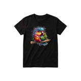 T-shirt Quirky Bird graphic 0003