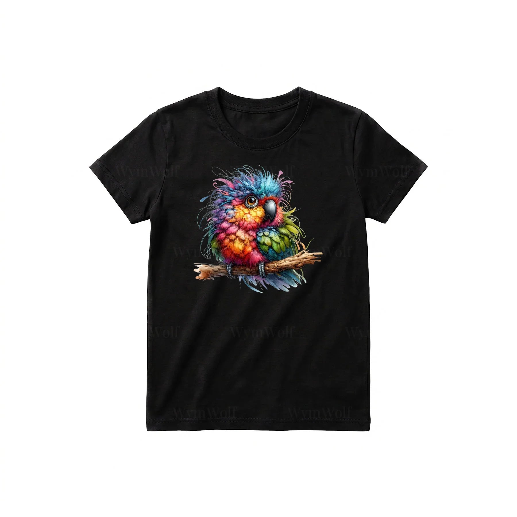 T-shirt Quirky Bird graphic 0003