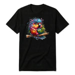 T-shirt Quirky Bird graphic 0003