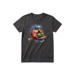 T-shirt Quirky Bird graphic 0003 - Dark Gray