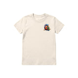 T-shirt Quirky Bird graphic 0003 - Natural