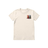 T-shirt Quirky Bird graphic 0004 - Natural