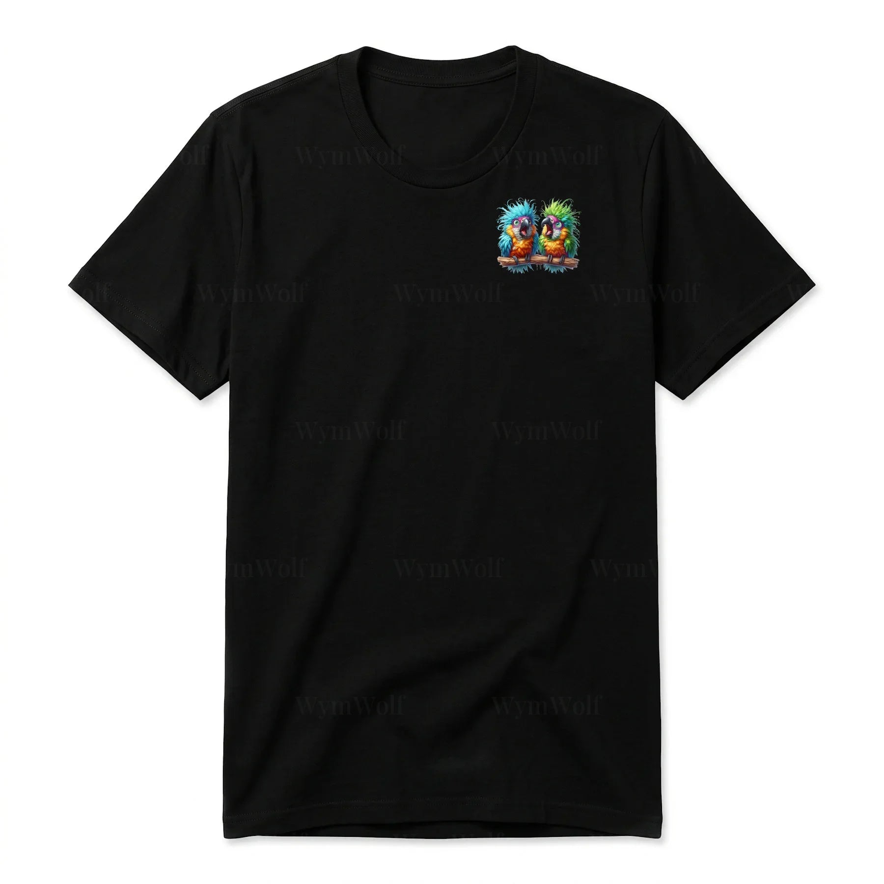 T-shirt Quirky Bird graphic 0005