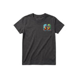 T-shirt Quirky Bird graphic 0005 - Dark Gray