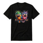 T-shirt Quirky Bird graphic 0006