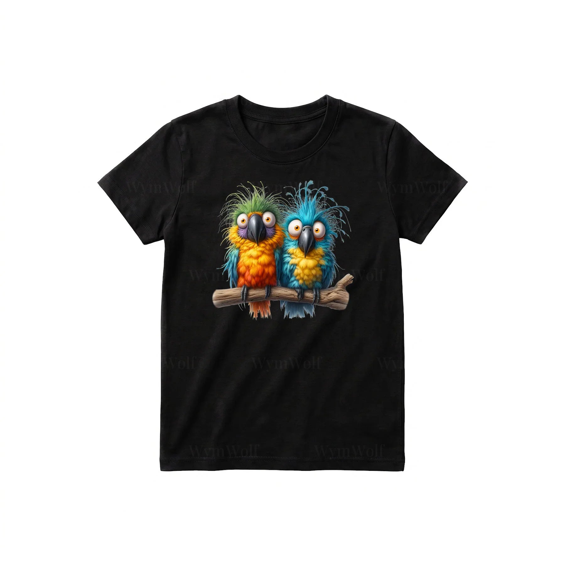 T-shirt Quirky Bird graphic 0007